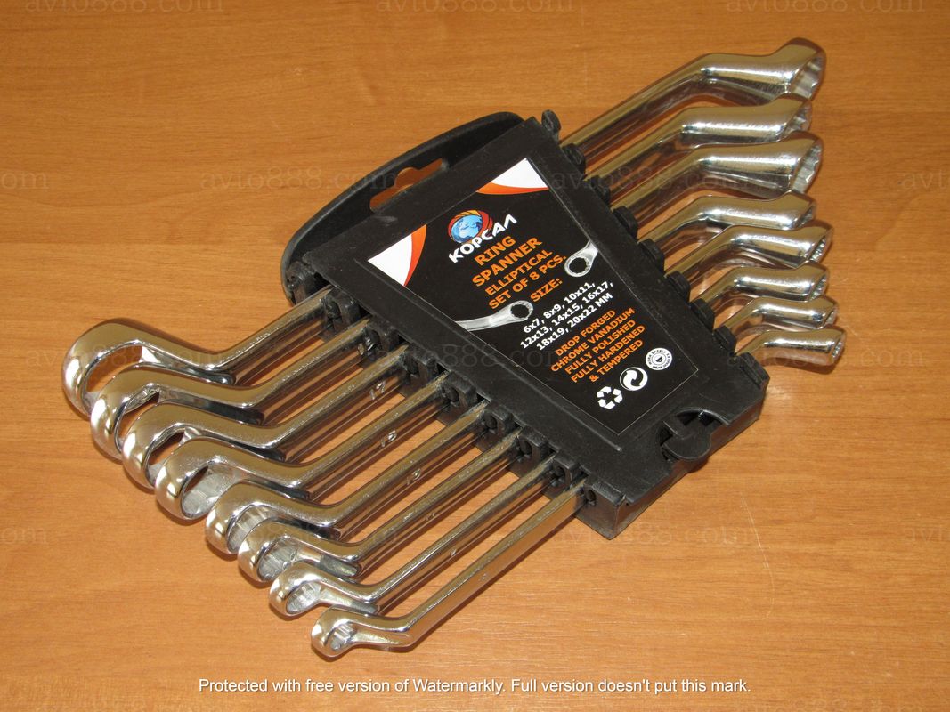 ключ набір накидних ключів (8шт) "Корсал"     - - -