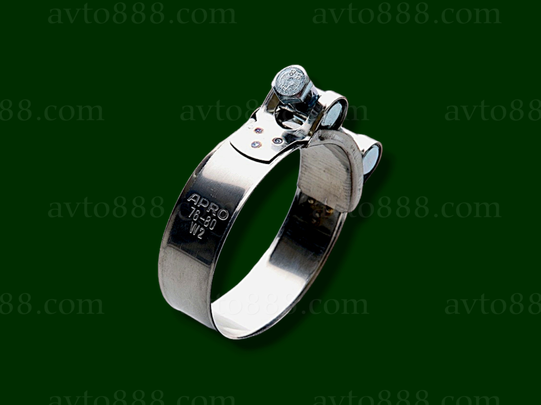 хомут силовий 60-63 "APRO" нержав.