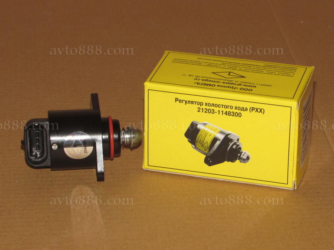 датчик холостого хода =регулятор 2123 метал. "Омега" оригінал