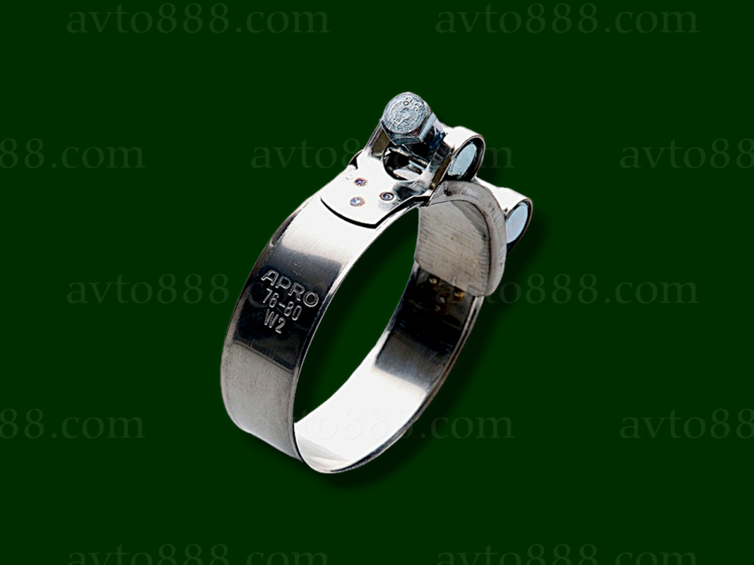 хомут силовий 86-91 "APRO" нержав.