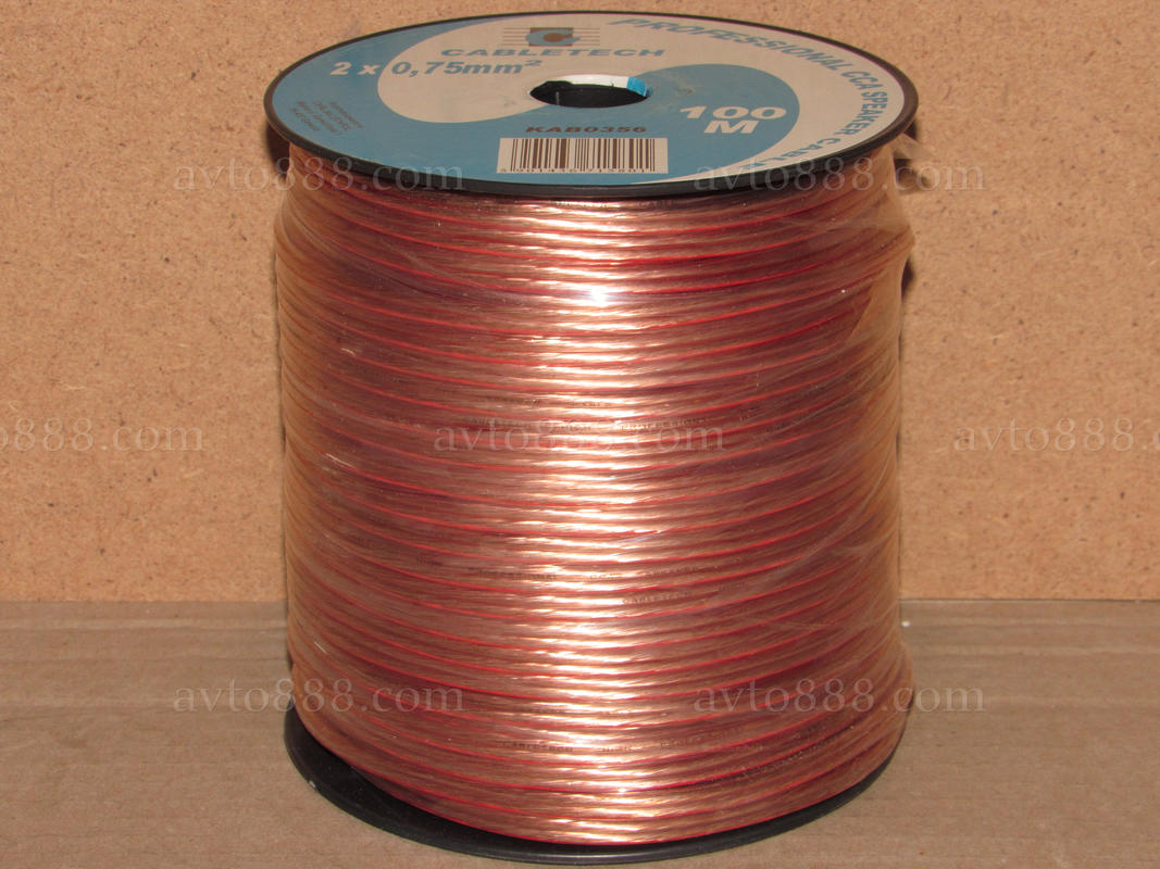 провід акуст. 0,75 100м.