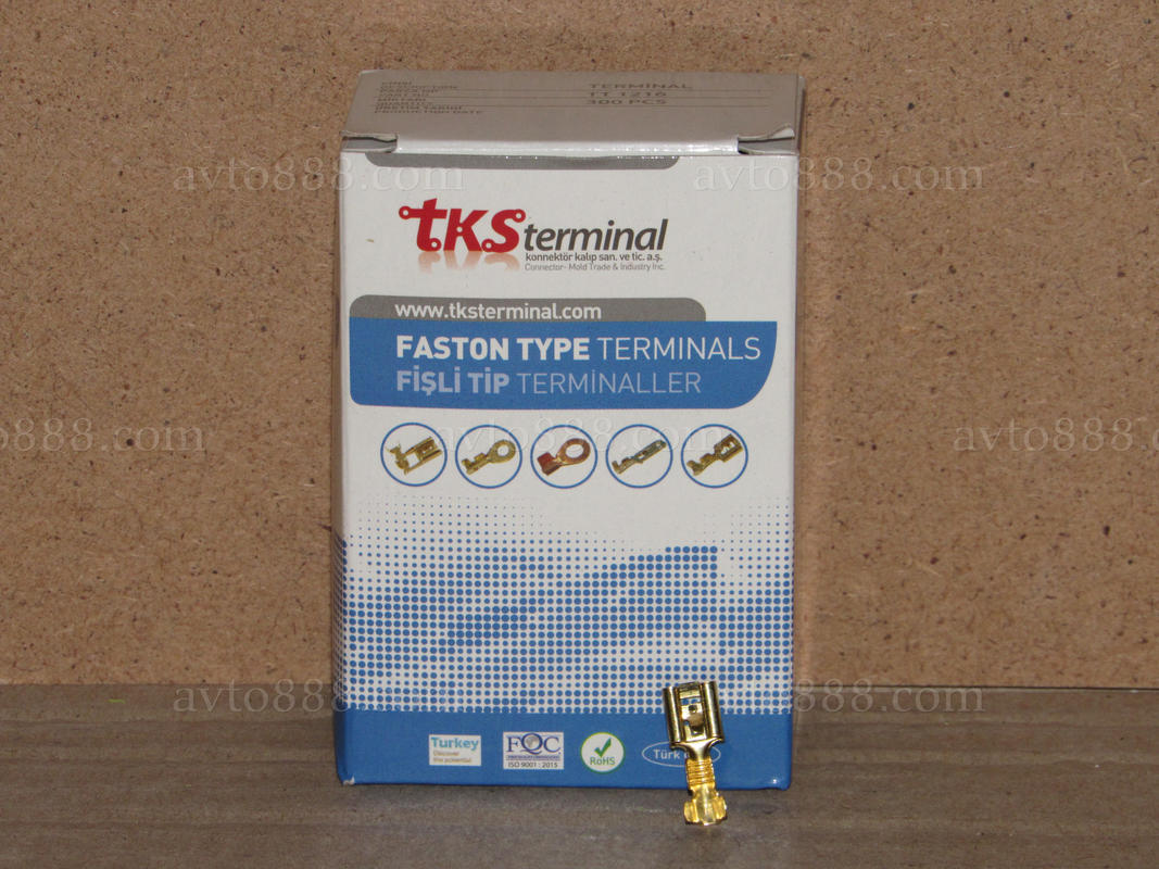 клемник до провода МАМА жовт. "Турція"   (300шт)