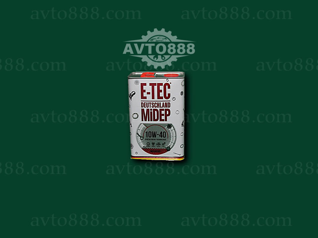 масло 10w40 "E-TEC" ASM 4л мет.кан.