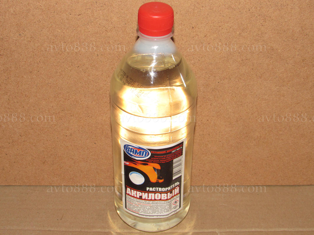 розчинник акриловий 1л "ВАМП" без прекур.
