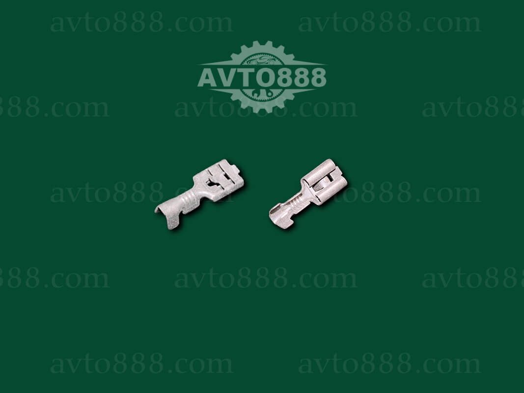 клемник до провода МАМА 6,3мм лужений "WTE"    (300шт)