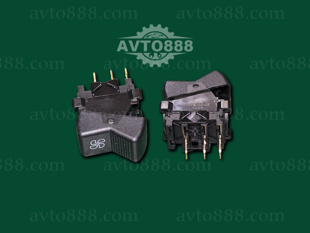 кнопка пічки 2105 / 3конт. "WTE"