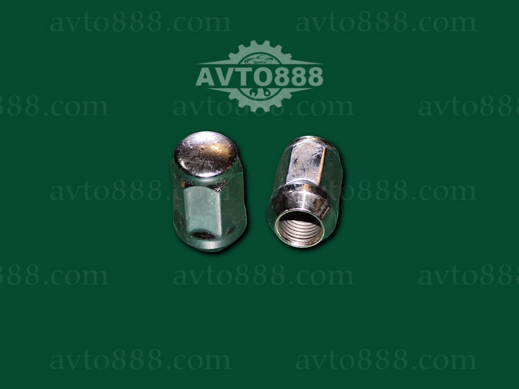 гайка колеса 14*1,5*35 конус хром 19-кл. закр.