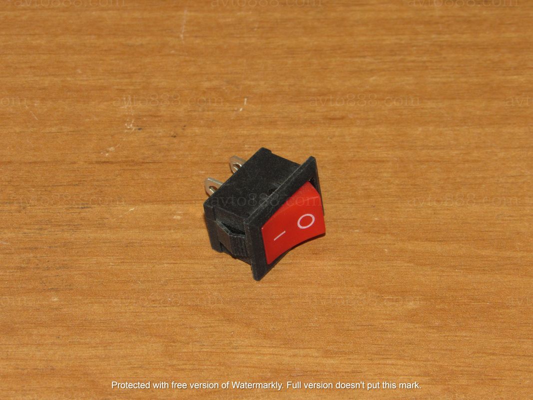 кнопка УНІ квадр. мала 0-1  LPG - ГАЗУ