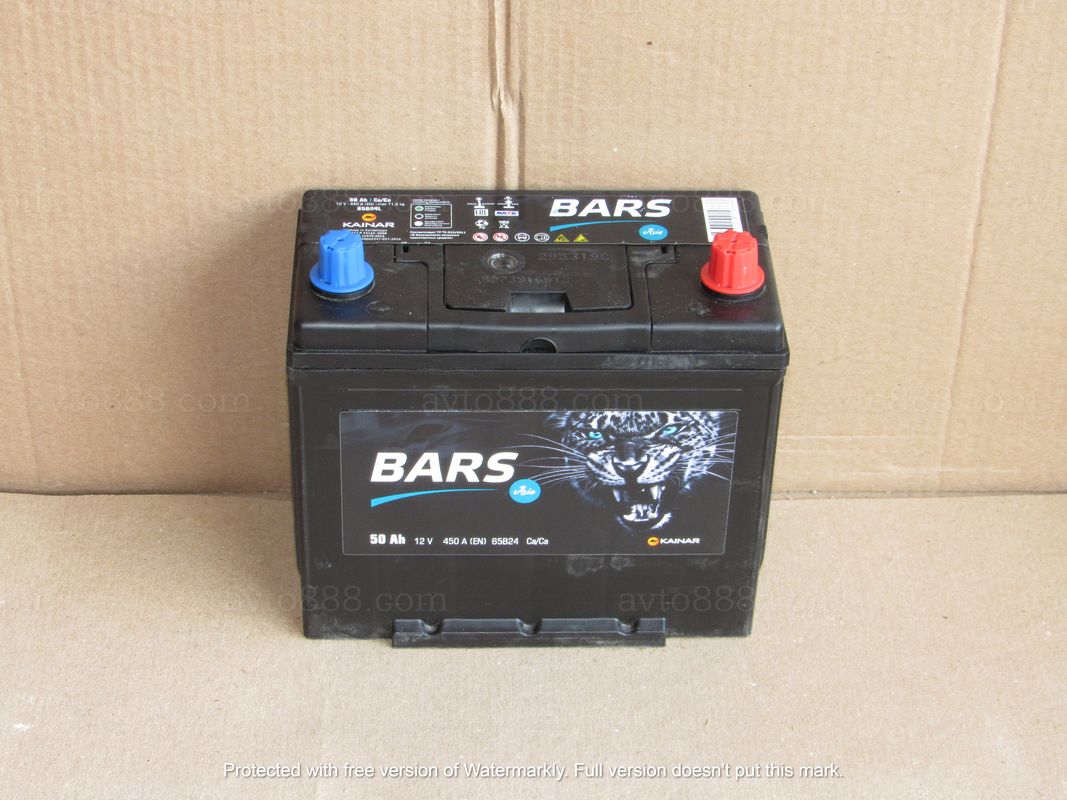 АКБ Азія  50 R+ 390A "Racing Forse"