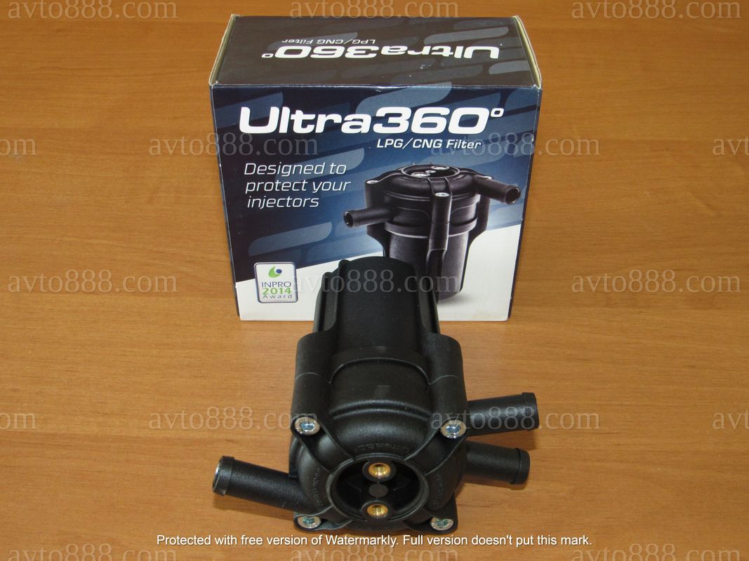 ГБО фільтр парової фази Alex (з відст.) вх d12 мм 2 вых d12х12мм, Alex