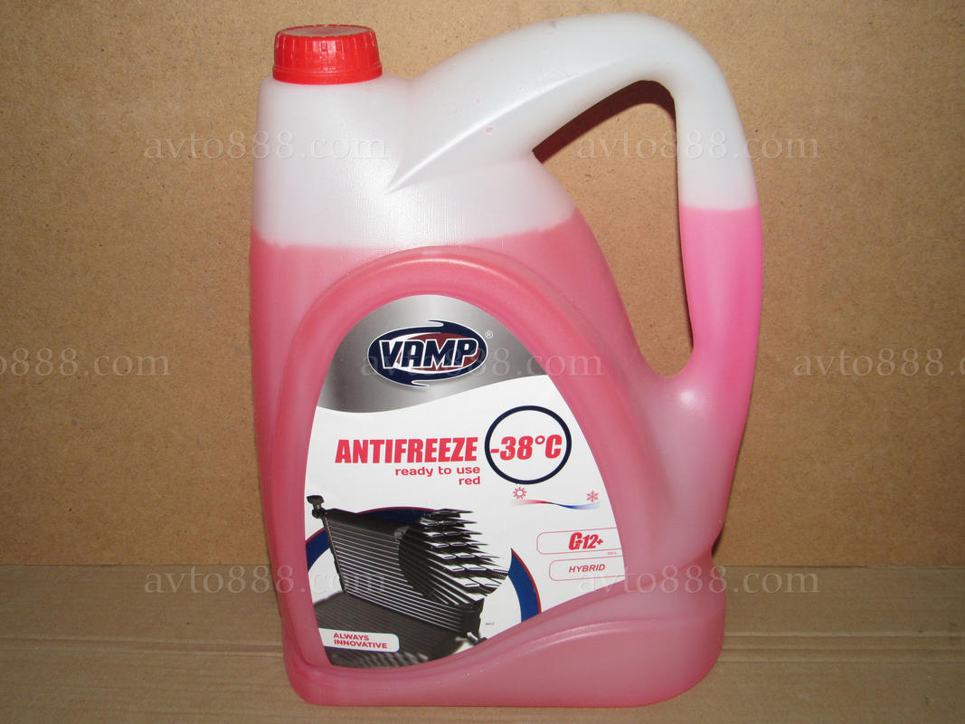 антифриз черв. 10л "ВАМП"-38*
