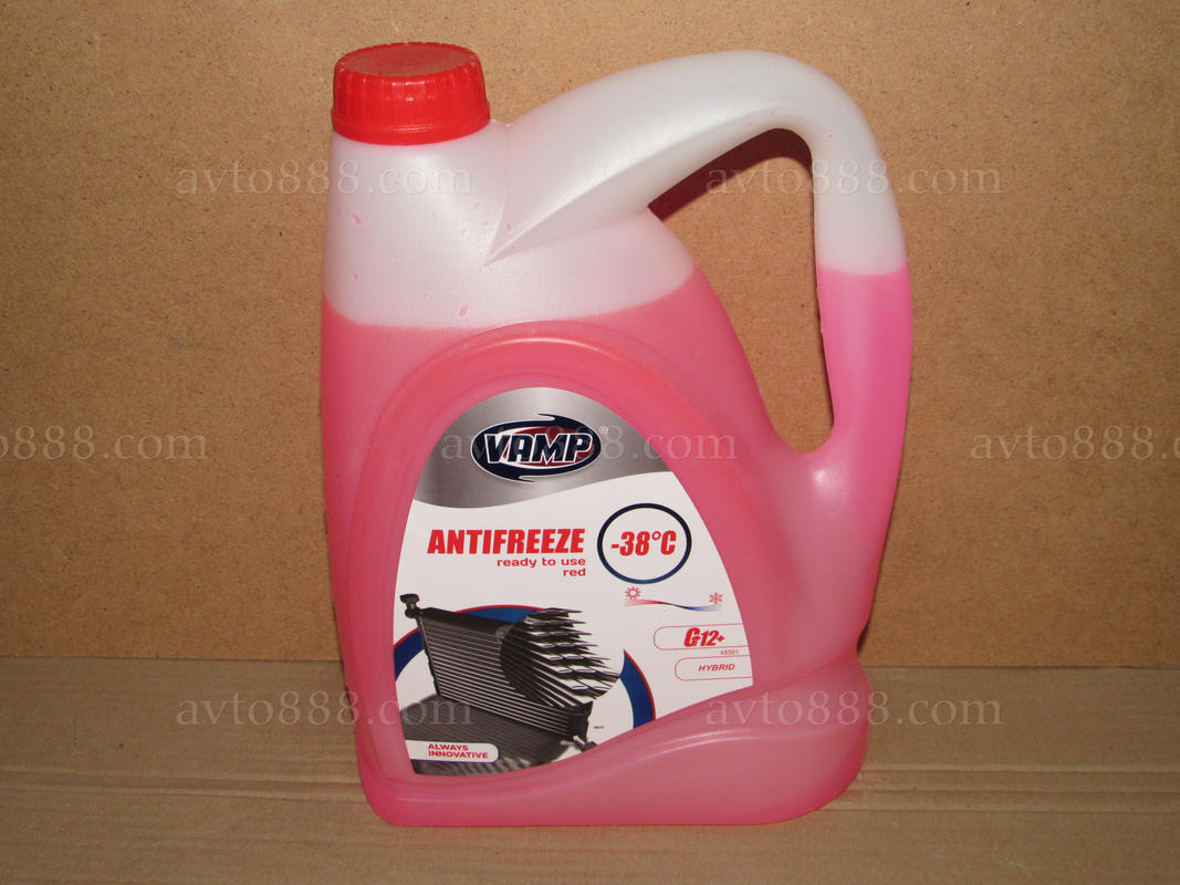 антифриз черв.  5л "ВАМП"-38*