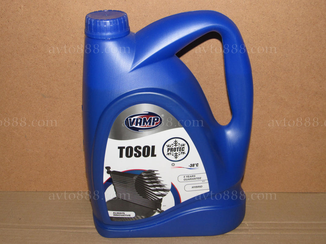 тосол синій  5кг "ВАМП" -38*С