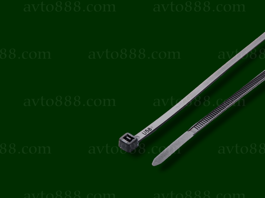 хомут пласт 5*450 чорн. "APRO"   (100шт)