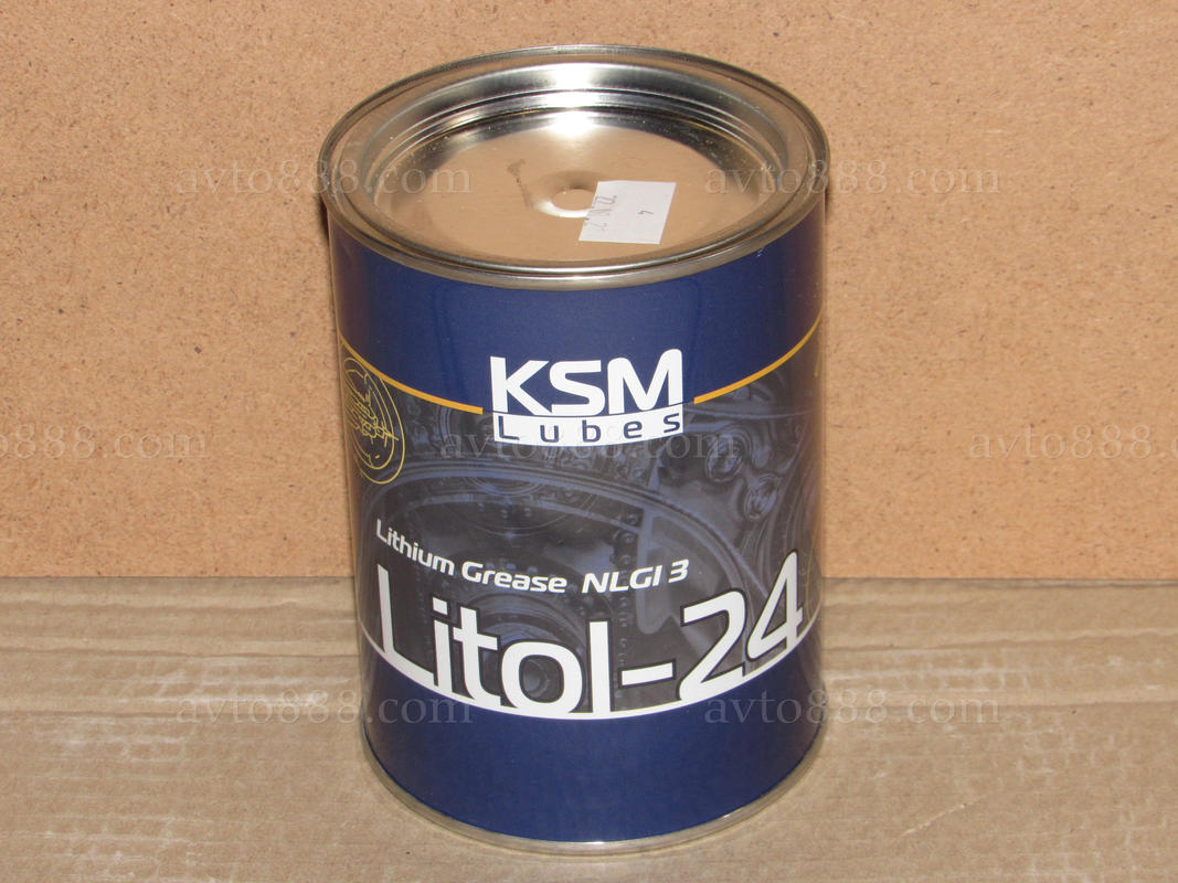 смазка Літол-24 800г "KSM" / "Агренол" / "Vira" ж/б