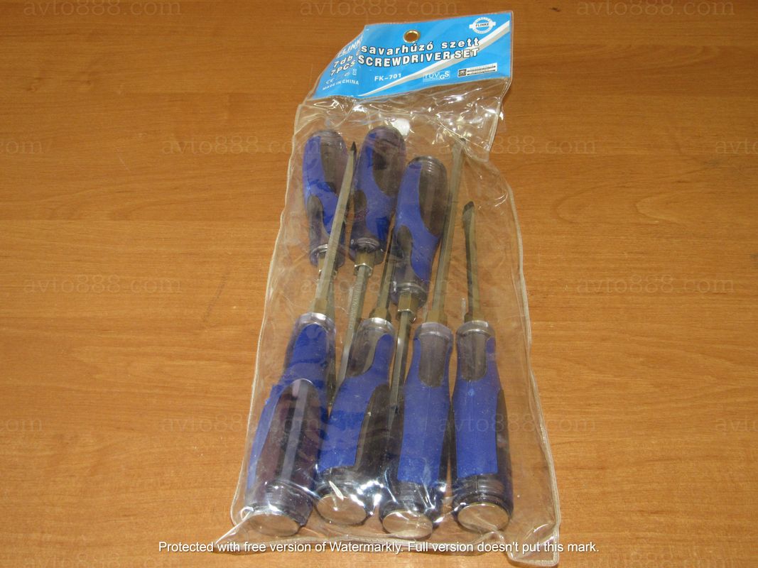 викрутка / набір 6шт-ударна "Угорщ"