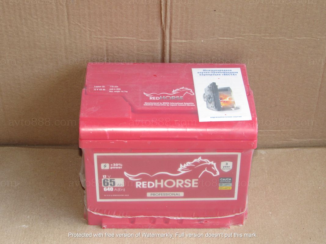 АКБ  60 R+ 600A "Racing" 61 R+ SMF-не обслуговується    - - -