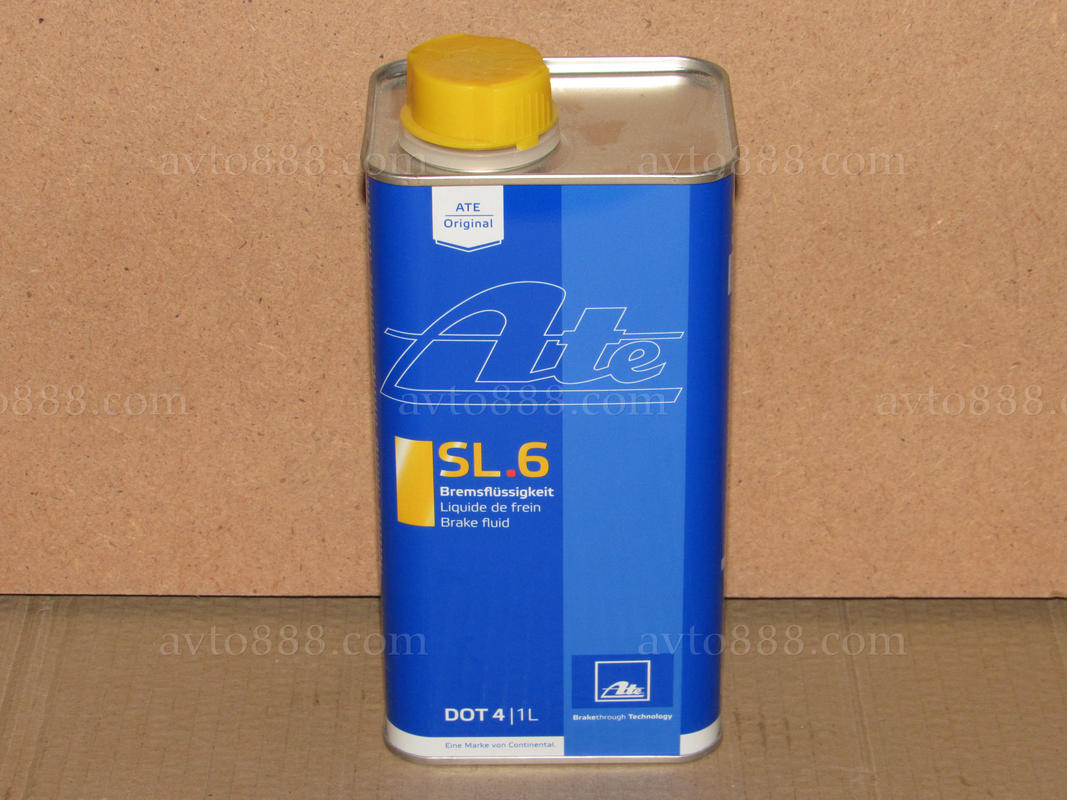 торм. рідина ДОТ-4 1л "ATE"   Class-6 / Sl.6, ABS, ESP, ACR