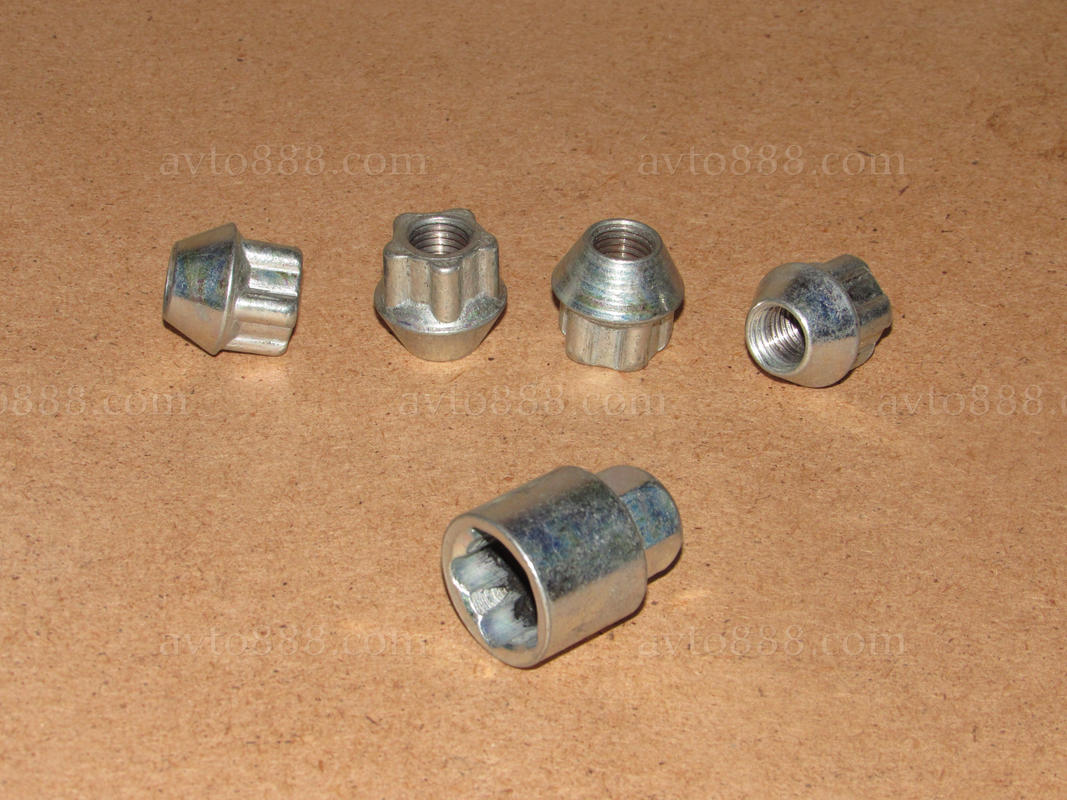 гайка колеса Aveo секрет. "Ладья-Пенза"     -4+1-секр.