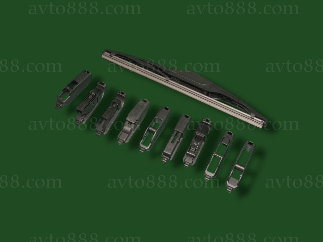 щітка двірн. задн 275мм (+10 адап.) "Carway"