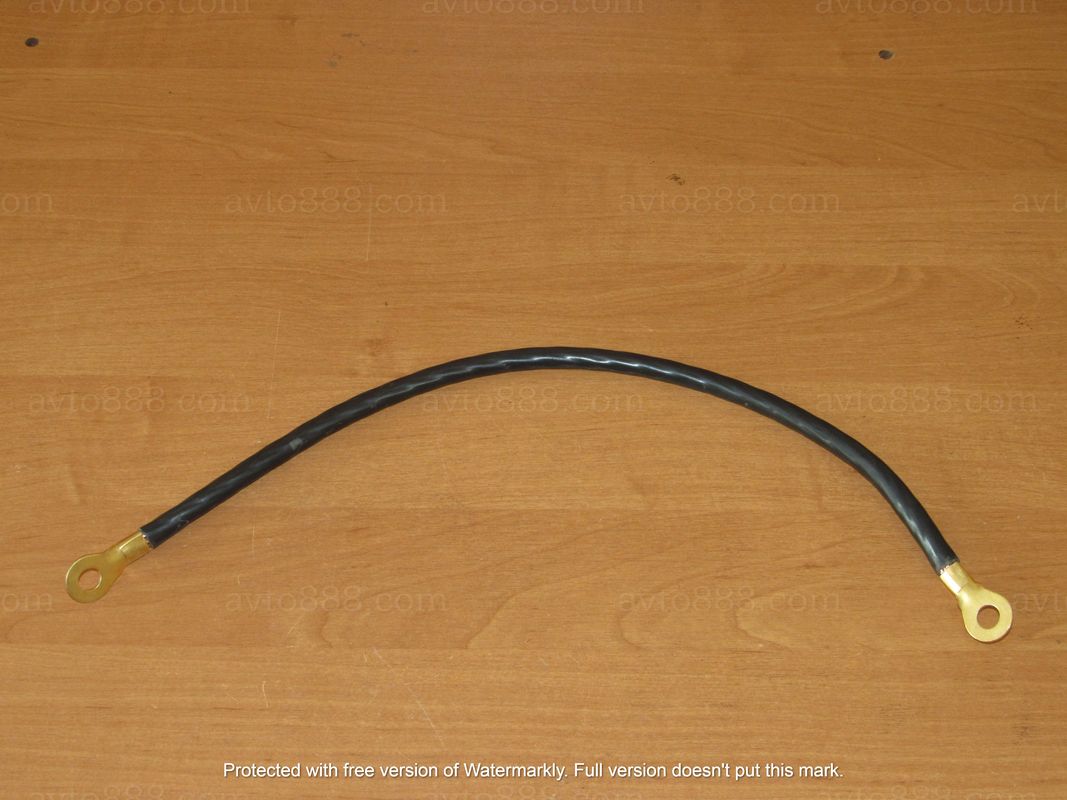 клема АКБ 12В-24В (масса в ізол.)  50см