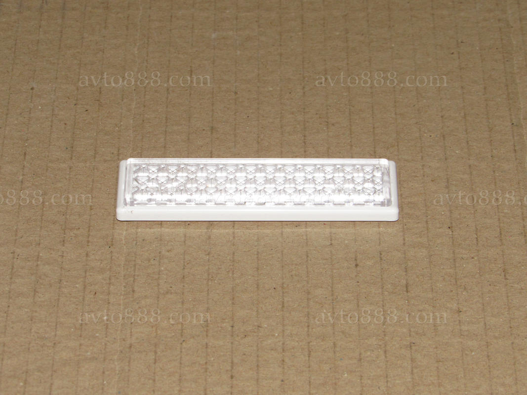 катафот на липучці 22*76мм білий