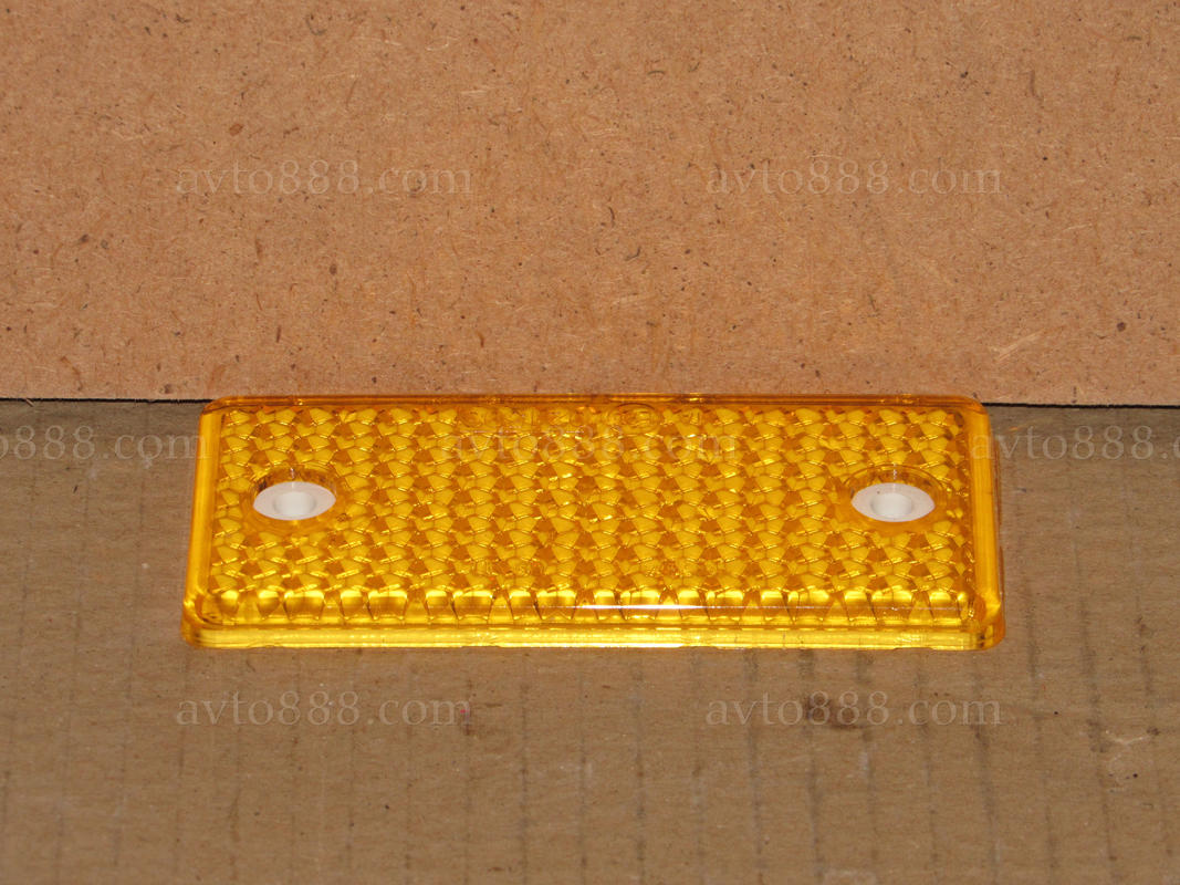 катафот під болт. жовтий