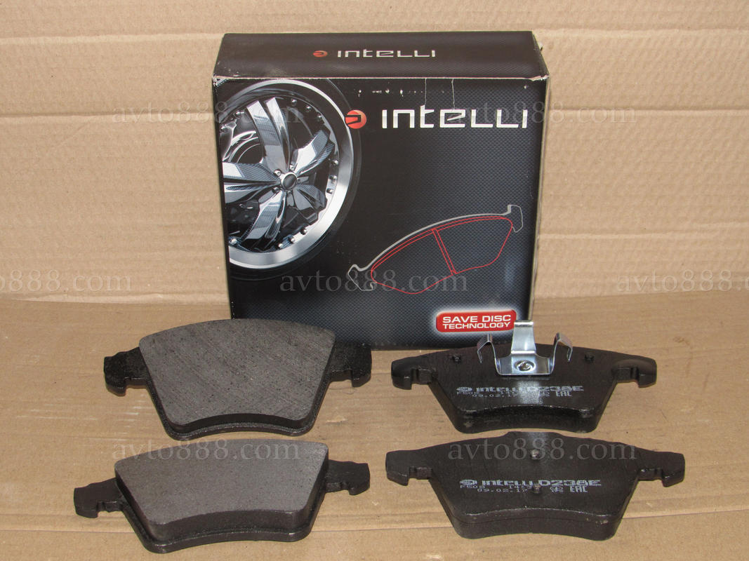 колодка T5, T6  03< передня тормозна "Intelli"   Multivan T5, T6 03<