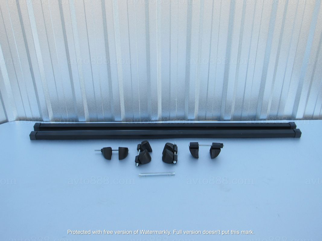 багажник УНІ на рейлинги 128см з кріпл. "Кенгуру"   (-17,-11,-71)