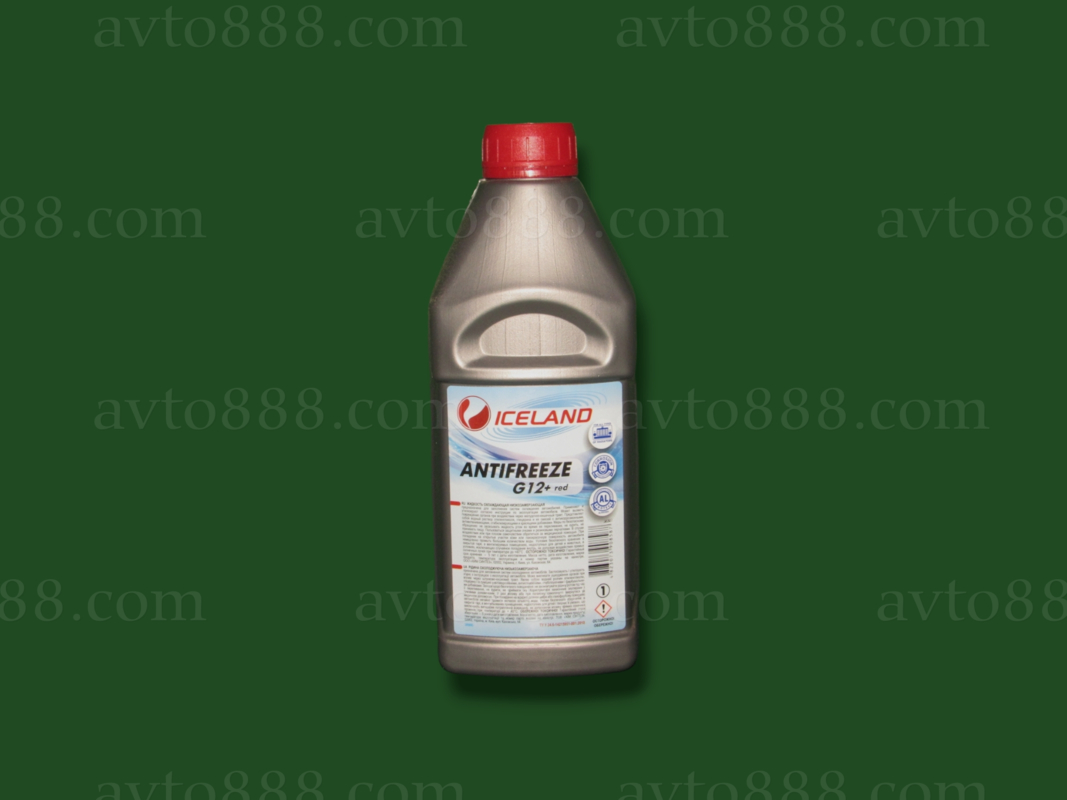 антифриз черв.  1л "ICELAND"   АКЦІЯ   група-Е