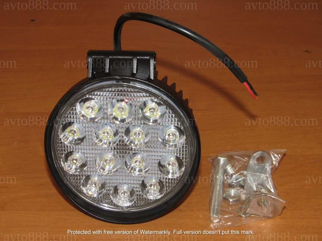 фара  UNI додатк. кругла -14 "Китай" LED