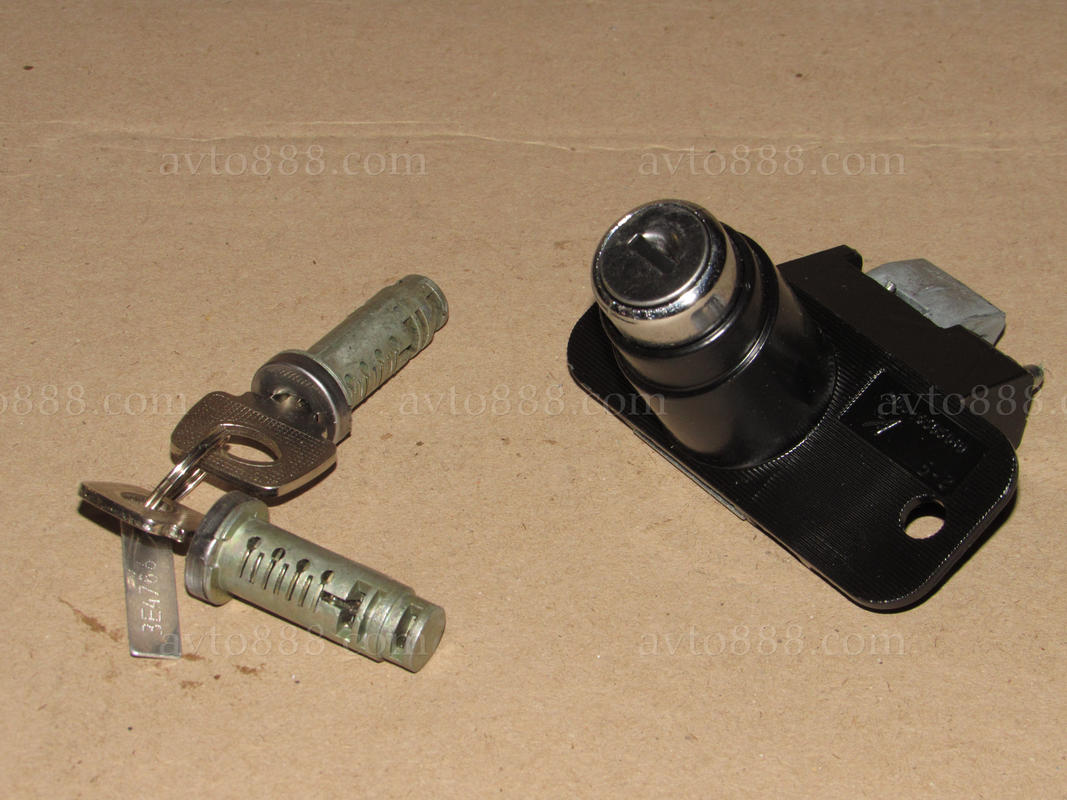 замок багажн. 2108 з лич. чорний "Flagmus"