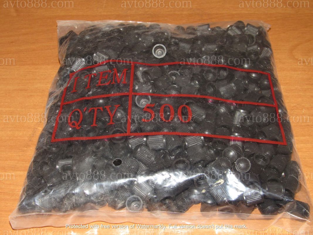 ковпачок коліс пласм. чорний   (500шт)