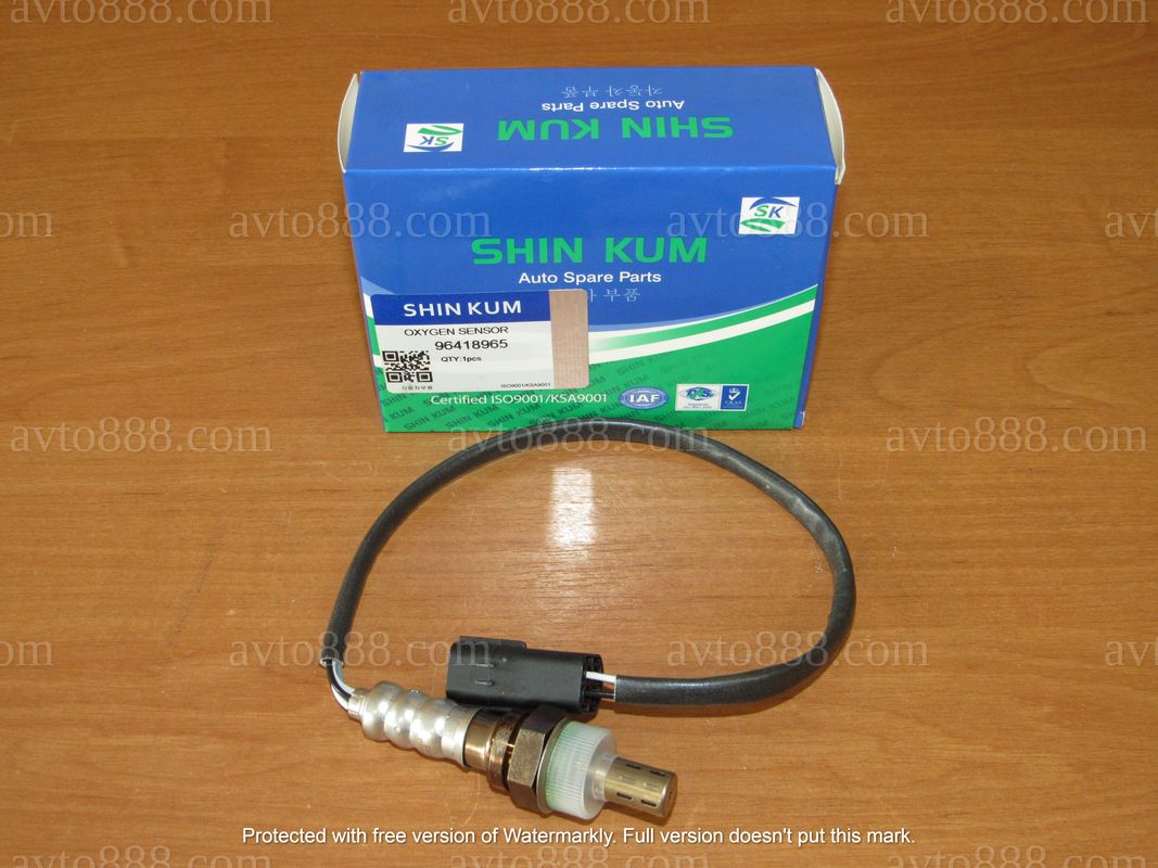 датчик лямбда-зонд Aveo "Shin Kum"   (Lacetti),     (LDA 4 провода-квадрат)