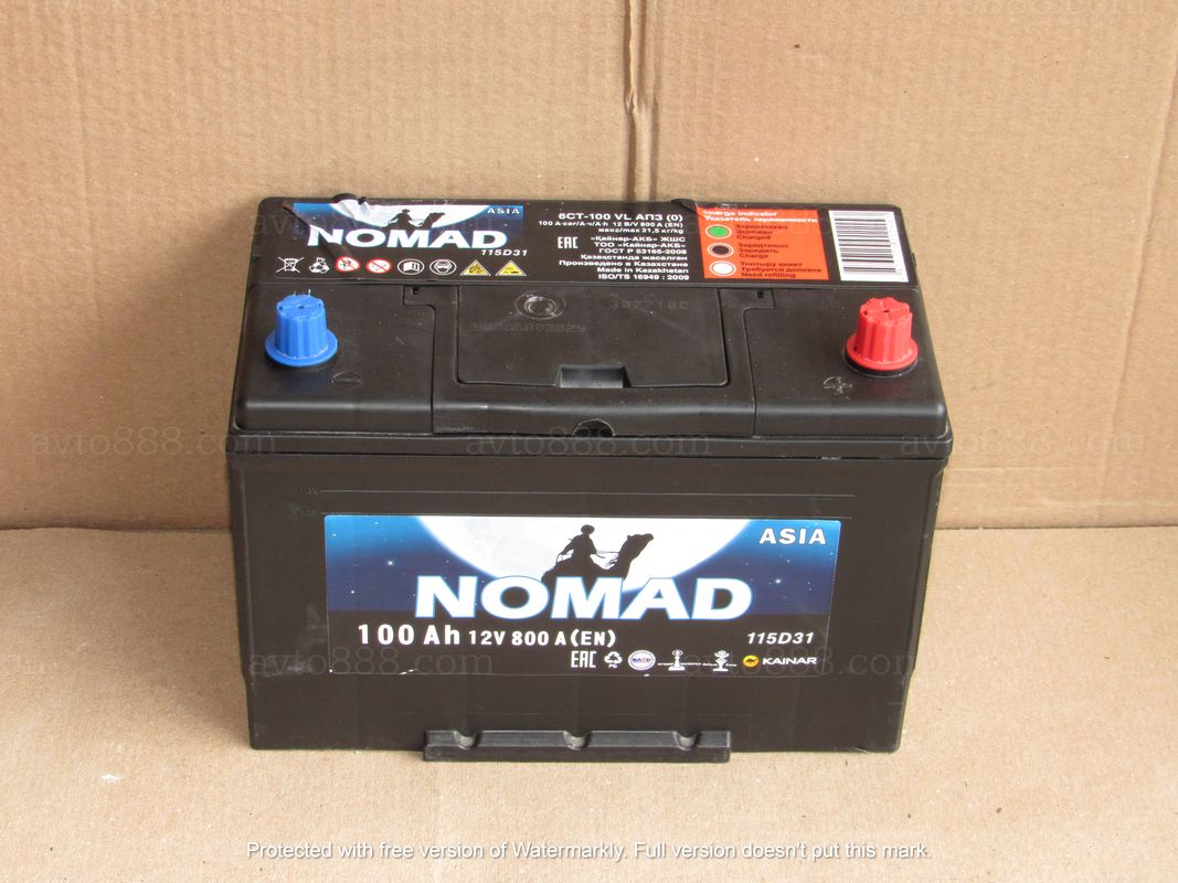 АКБ Азія 105 R+ 850A "X-Forse"