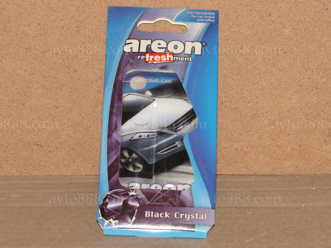 запах листок-гель Areon Black Crystal   - - -