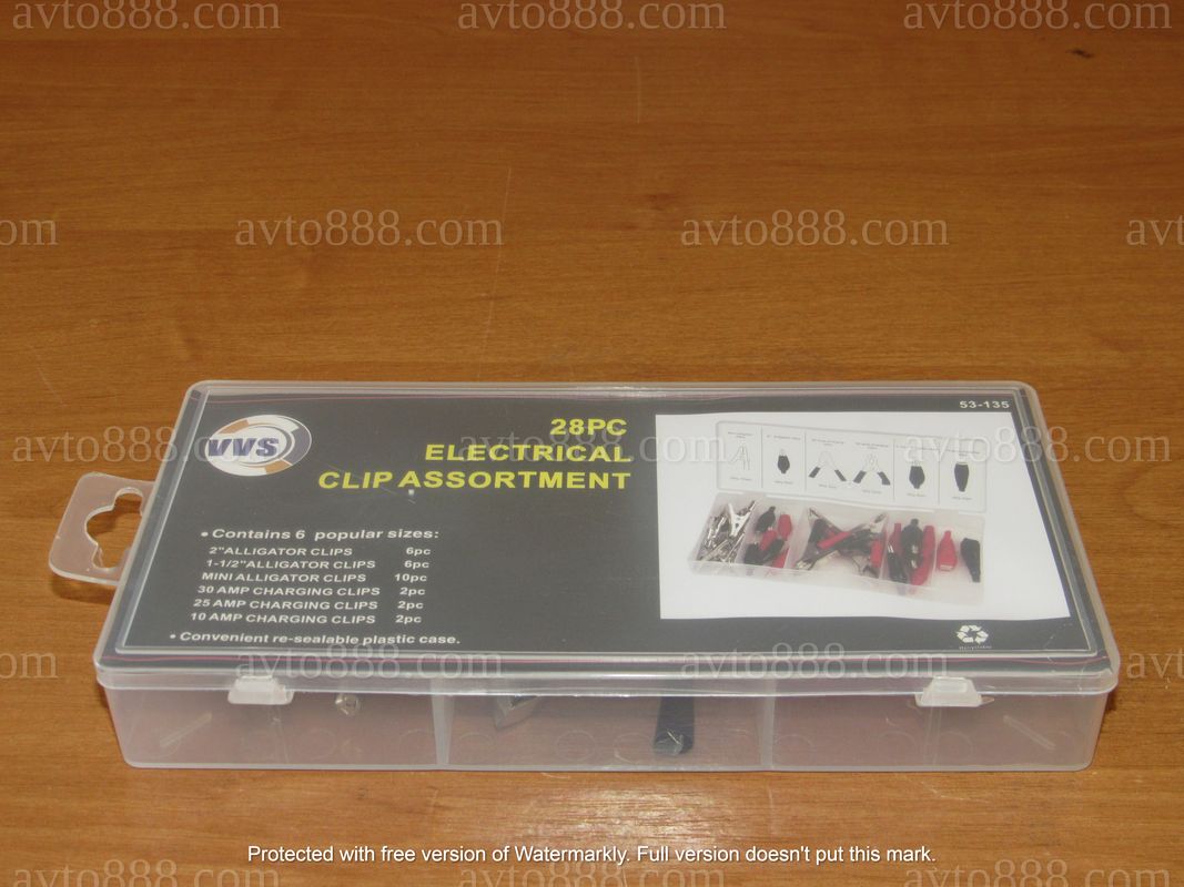 зажим АКБ   "VVS" набір для СТО-28шт