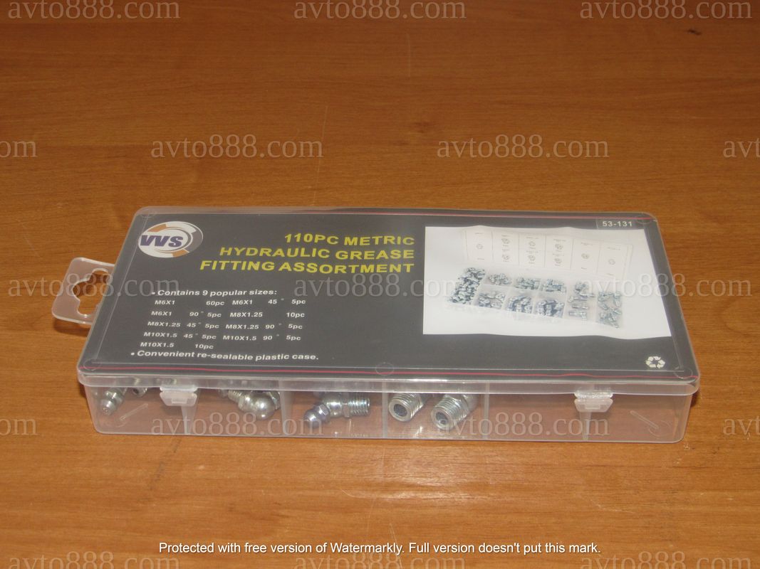 масльонка  (110шт) "VVS" набір для СТО