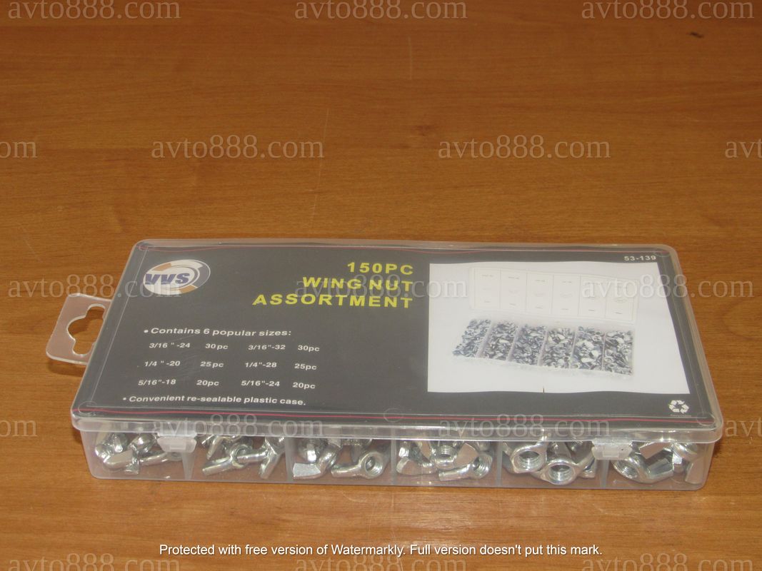 гайка (150шт) "VVS" набір для СТО