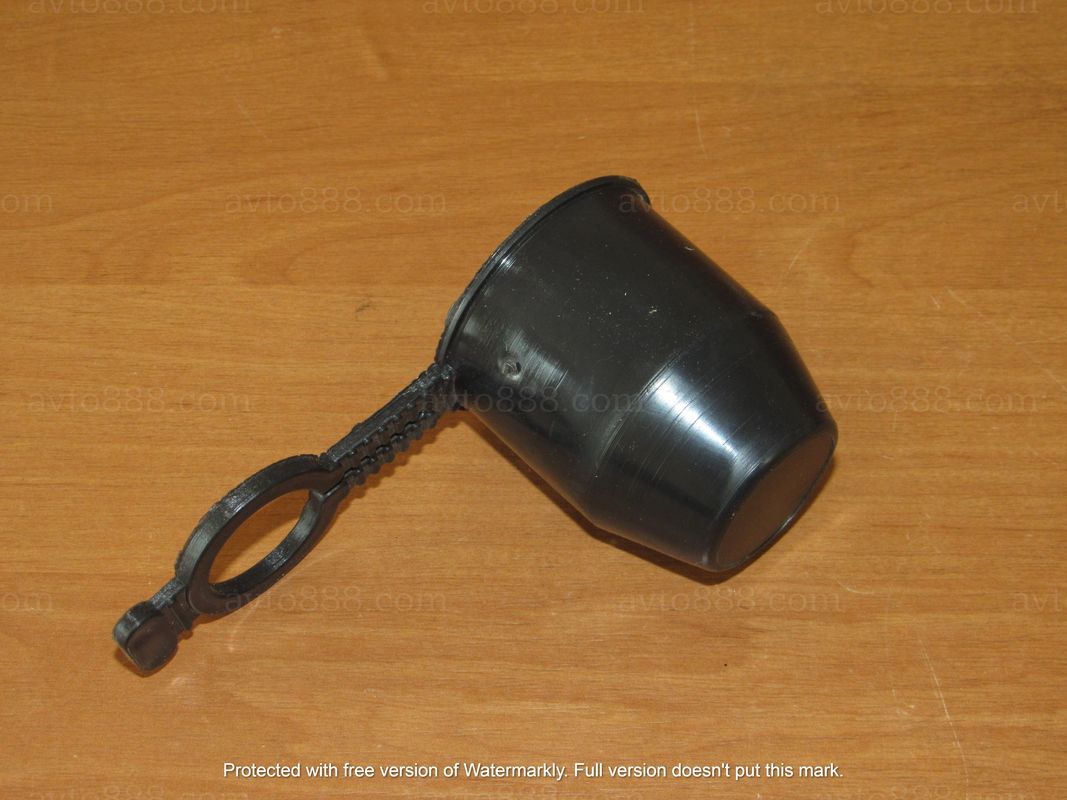 ковпачок шара форкопа чорн. "Укр." з вушком-висок.