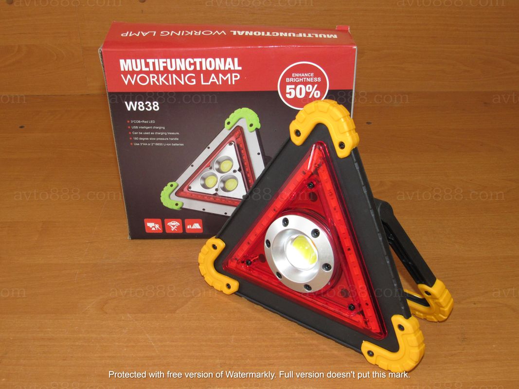 фонарик LED зі знаком АЗ з USB-зарядк.