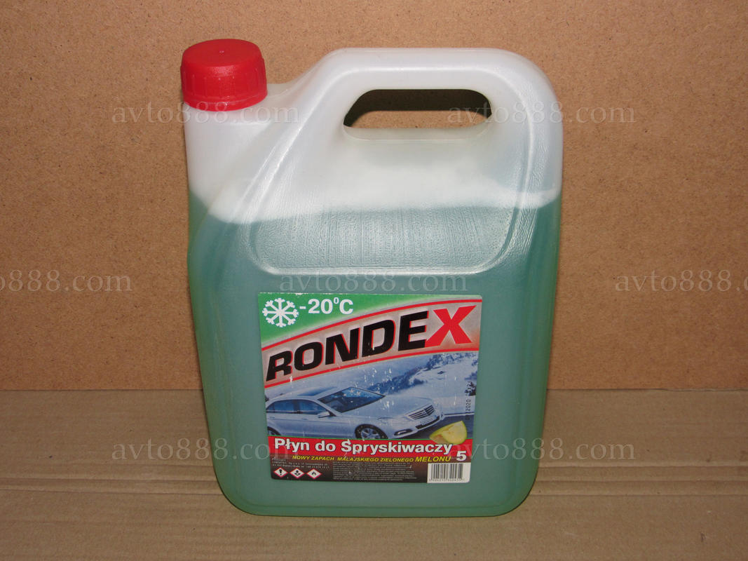 омивач скла 5л -20°С "RONDEX" зелен.