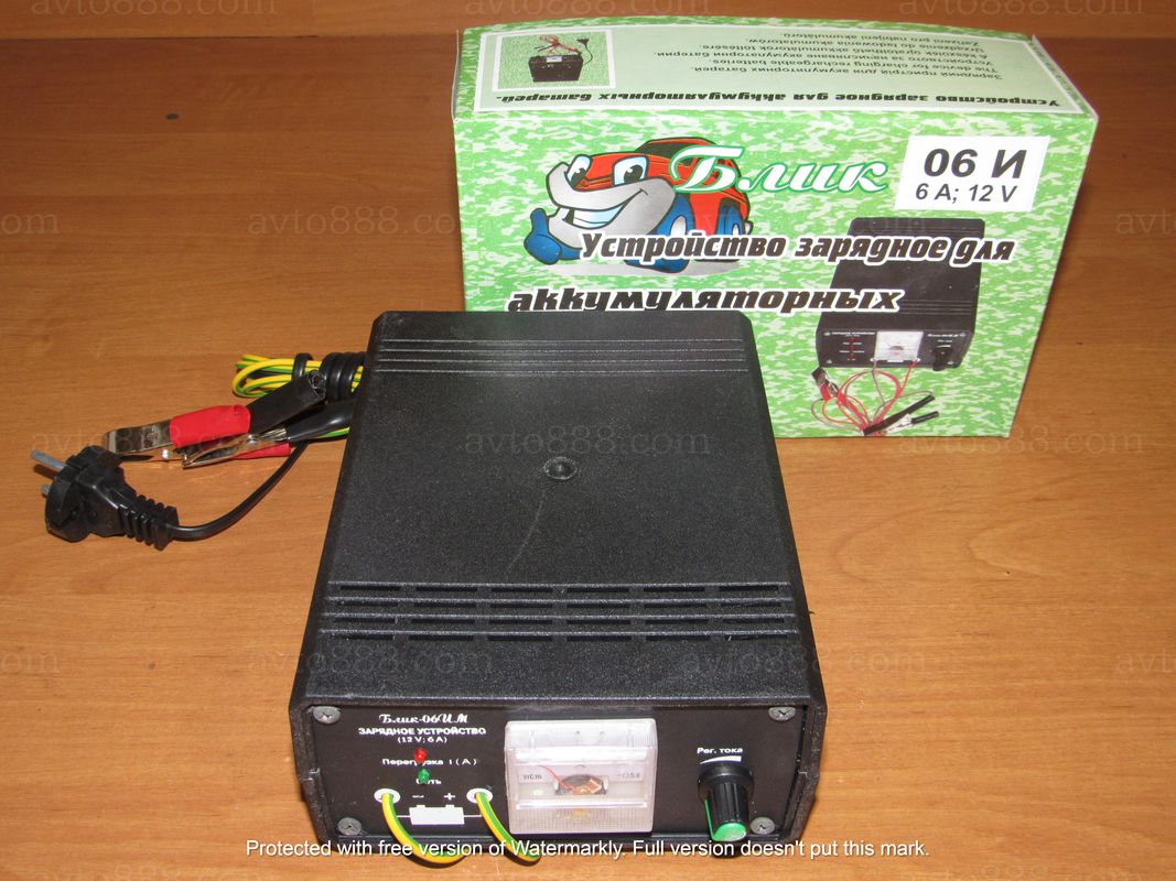 зарядний пристрій  6А "Блик"