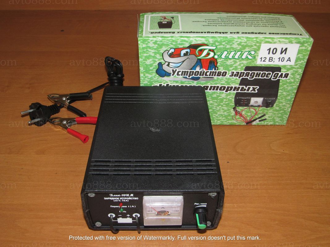 зарядний пристрій 10А "Блик"