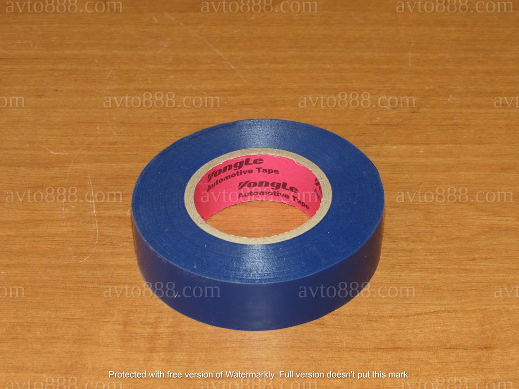 ізолента для автопров. "Yongle" синя 19*30м