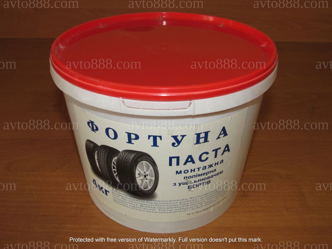 паста шиномонтажна 4кг червона-ЕКО