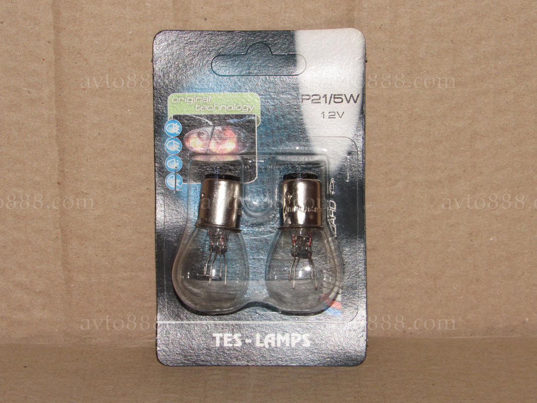 лампочка 12v 2к. 21W "Tes-lamps"    (2шт)