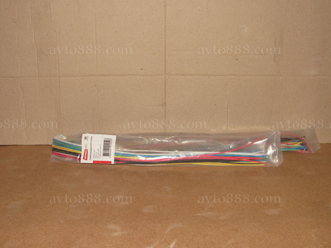 термоусадка  1 мм  МІКС-6кол. (30шт*1м)