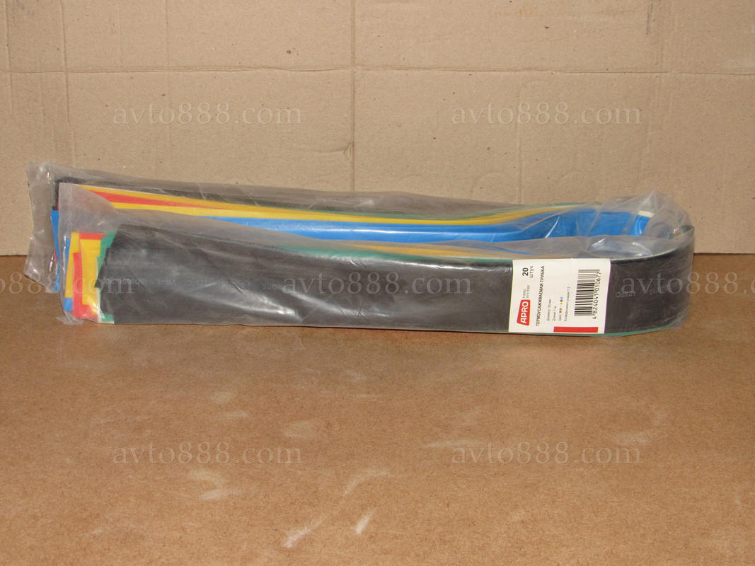 термоусадка 30мм  МІКС-6кол. (20шт*1м)