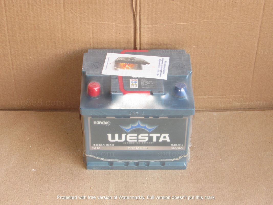 АКБ  50 L+ 480A "AGM" = "Racing Forse"   - - -